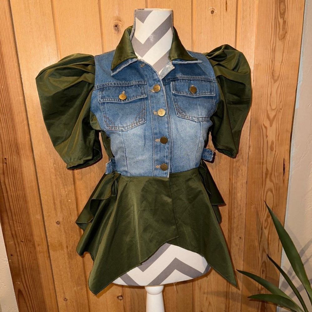 Love, highlight Denim vest